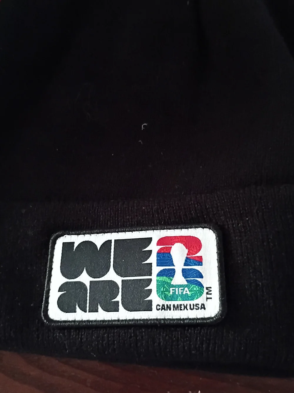 FIFA CAN MEX USA Green/Red/White Trucker Cap with Black FIFA Beanie